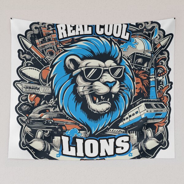 Item preview, Detroit Lions Real Cool Design  designed and sold by diegomenjivar92.