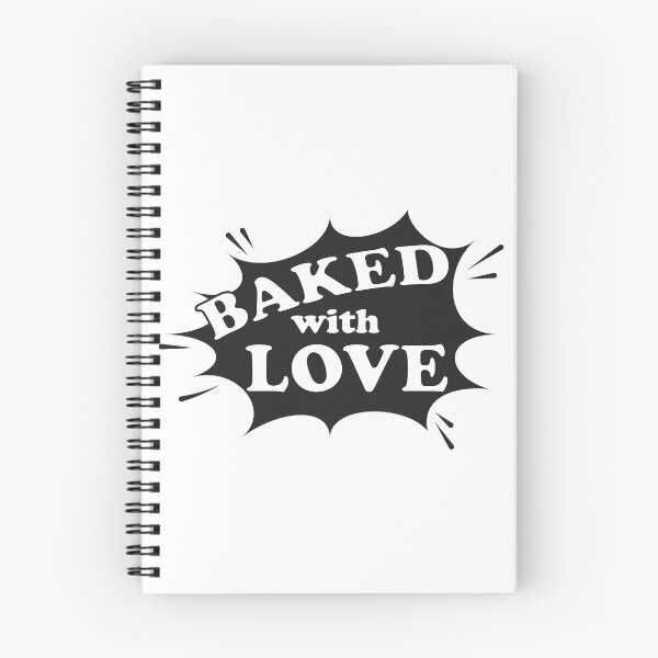 Item preview, Comic boom Baked with love icon. Simple illustration of comic Baked witj love icon for web. Comic speech bubble design. White and black. Speech bubble icon.	 designed and sold by ElenaPost.