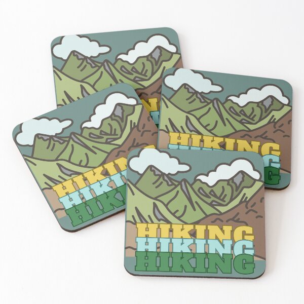 Item preview, Hiking Hiking Hiking designed and sold by slicksquid.