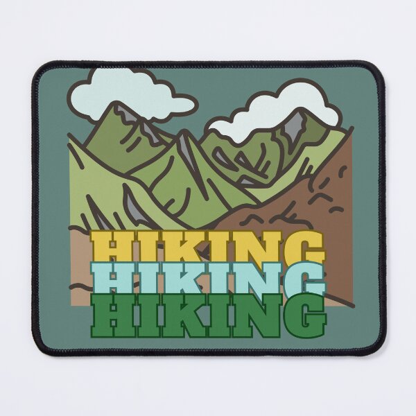 Item preview, Hiking Hiking Hiking designed and sold by slicksquid.