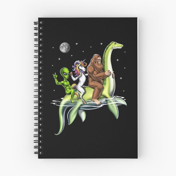 Item preview, Cryptids Riding Loch Ness Monster designed and sold by underheaven.