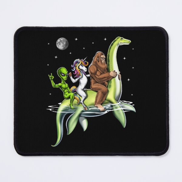 Item preview, Cryptids Riding Loch Ness Monster designed and sold by underheaven.