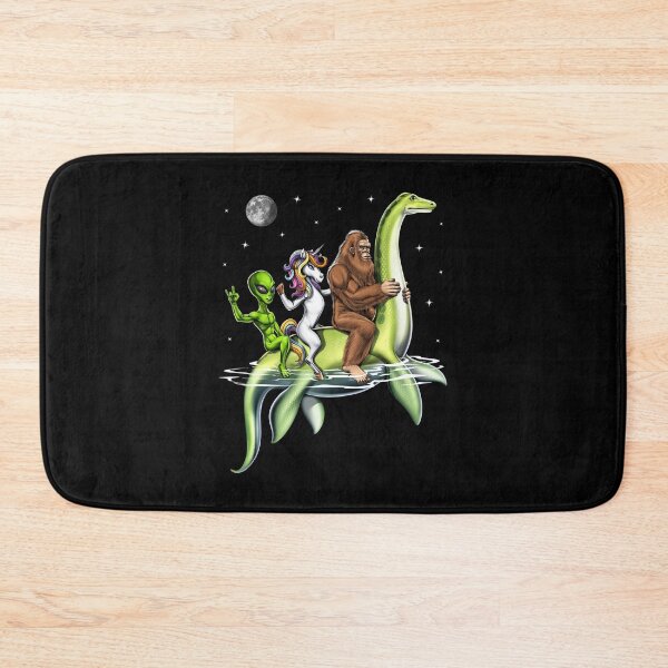 Item preview, Cryptids Riding Loch Ness Monster designed and sold by underheaven.
