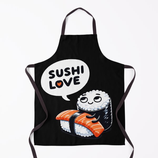Item preview, Sushi love designed and sold by DoodleDashShop.