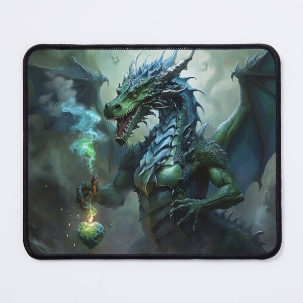 Item preview, The Azure Love Seraph Dragon designed and sold by Cloe Dauplais.