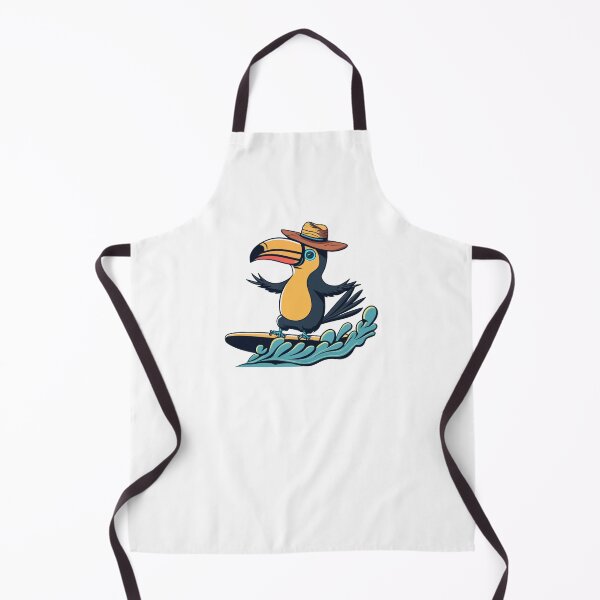 Item preview, Surfing Toucan, funny gifts for surfers designed and sold by V-Tee.