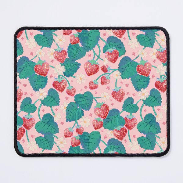 Item preview, kawaii heart strawberry pattern designed and sold by permare.