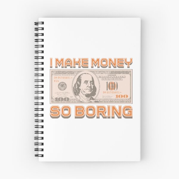 Item preview, I'm making money...I'm bored (orange) designed and sold by Alien-Theory.