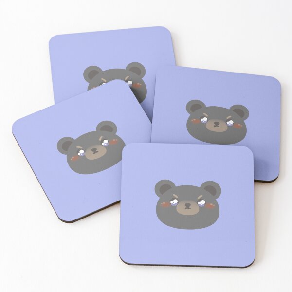 Item preview, Cute Kawaii Grumpy Bear Sticker designed and sold by CMYKat.