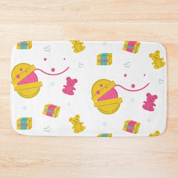 Item preview, Pattern with gummy bears and bubblegum designed and sold by Angelina1501.