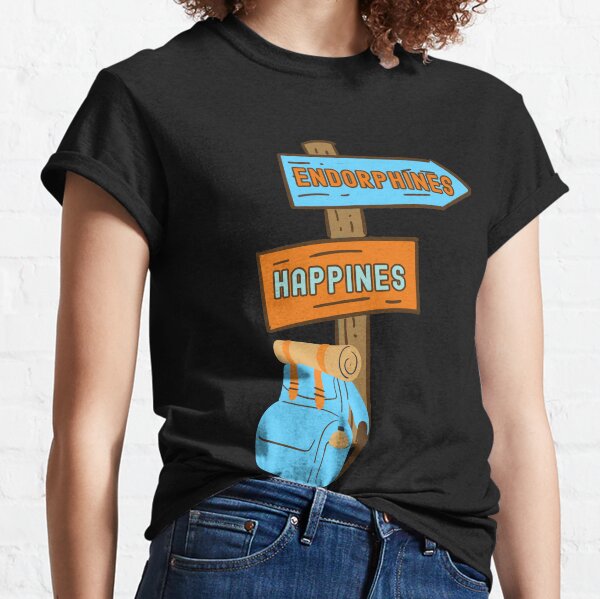 Item preview, Hiking. Path To Happiness designed and sold by slicksquid.