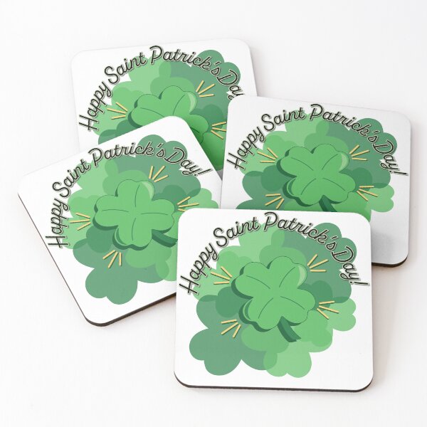 Item preview, Happy Saint Patrick's Day Clover Design designed and sold by GraficoStudios.