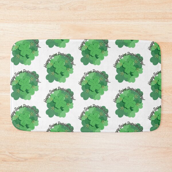 Item preview, Happy Saint Patrick's Day Clover Design designed and sold by GraficoStudios.