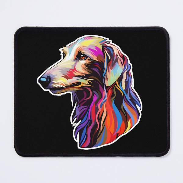 Item preview, Scottish Deerhound in WPAP style designed and sold by CUTEDOGGIEZ.