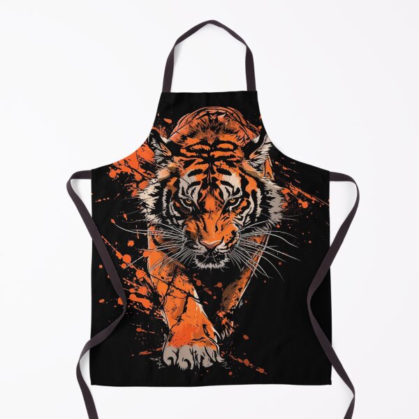 Item preview, Tiger Prowl - Orange Splash designed and sold by CleverboyDsgns.