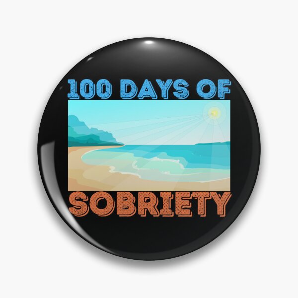 Item preview, 100 days of sobriety designed and sold by BritishDelights.