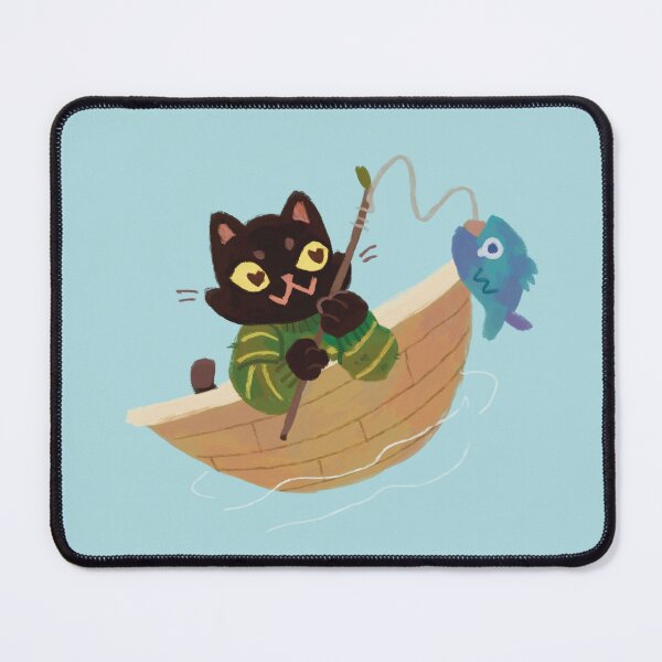 Item preview, Fisherman cat designed and sold by tillymallow.