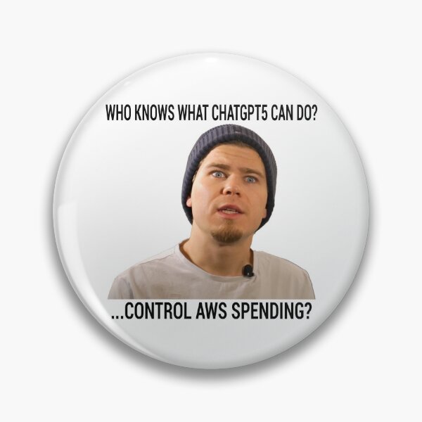 Item preview, AI - Who Knows What ChatGPT5 Can Do? designed and sold by posix.