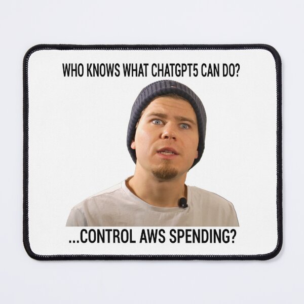 Item preview, AI - Who Knows What ChatGPT5 Can Do? designed and sold by posix.