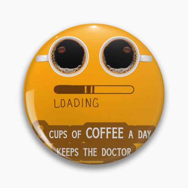 Item preview, Three cups of coffee a day keeps the doctor away! designed and sold by Nazeerr.