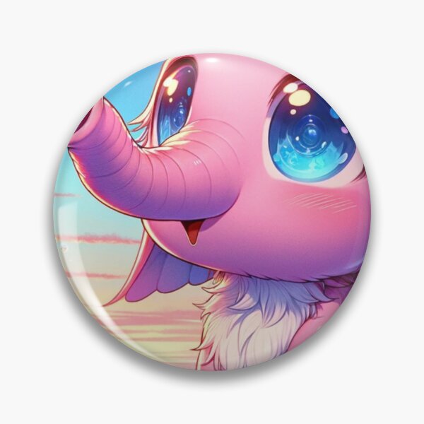 Item preview, Enchanting Pink Elephant in a Fantasy World designed and sold by mymagicstoreus.
