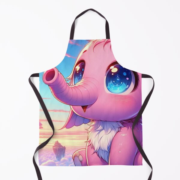 Item preview, Enchanting Pink Elephant in a Fantasy World designed and sold by mymagicstoreus.