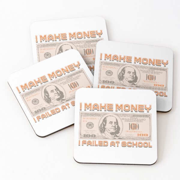 Item preview, I'm making money...I failed school (orange) designed and sold by Alien-Theory.