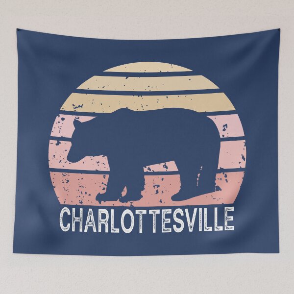 Item preview, Charlottesville Virginia Retro Bear designed and sold by Esskay Designs.