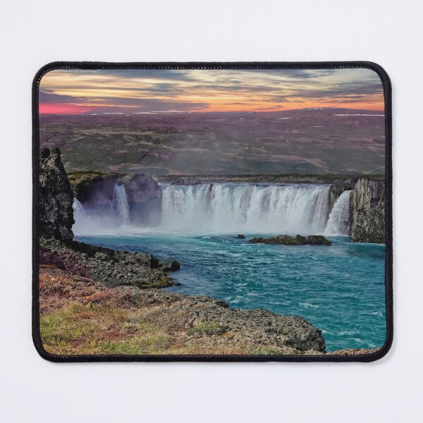 Item preview, Godafoss waterfall near Akureyri Iceland designed and sold by RosRidleyPhoto.