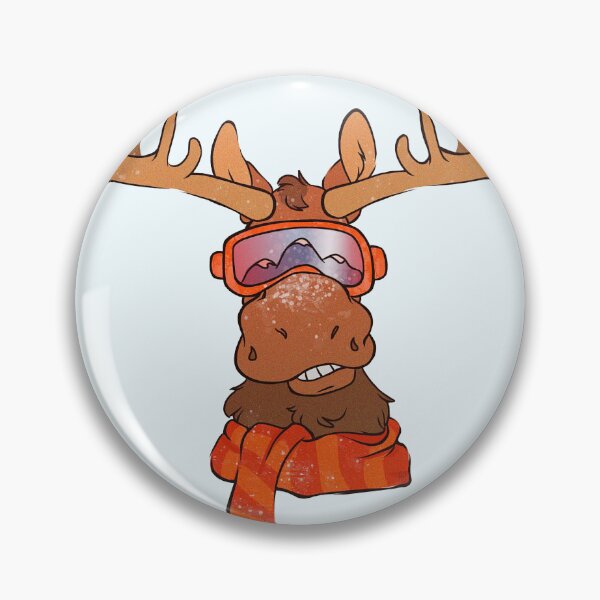 Item preview, Winter Moose designed and sold by rachelhbrownart.