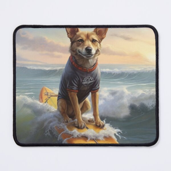 Item preview, Paws and Waves: The Ultimate Surfer Dog designed and sold by DoggyDream.