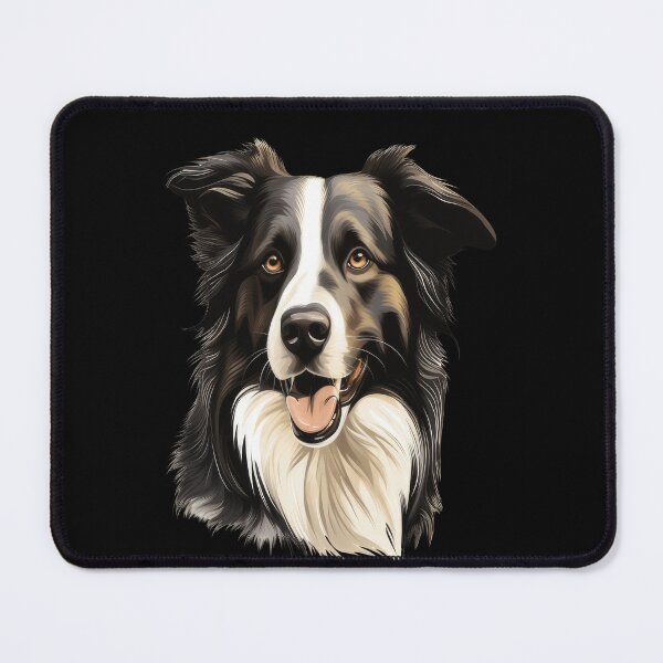Item preview, Border Collie Pet Dog Owner Watercolor Full Face Art Design designed and sold by fantasticdesign.