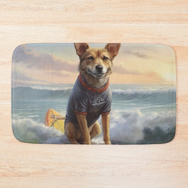 Item preview, Paws and Waves: The Ultimate Surfer Dog designed and sold by DoggyDream.