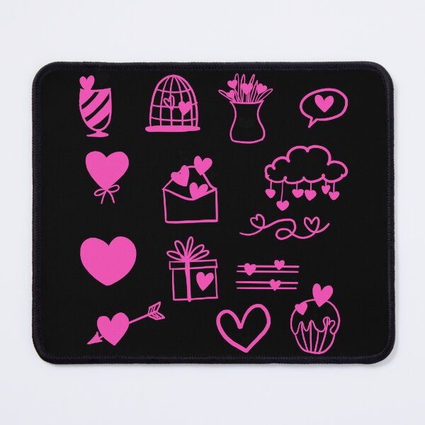 Item preview, Shocking pink element on Valentine’s day designed and sold by OliveOilstudio.