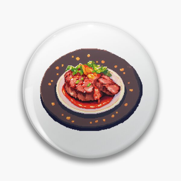 Item preview, Juicy Steak- Pixel Art designed and sold by octoboobs.