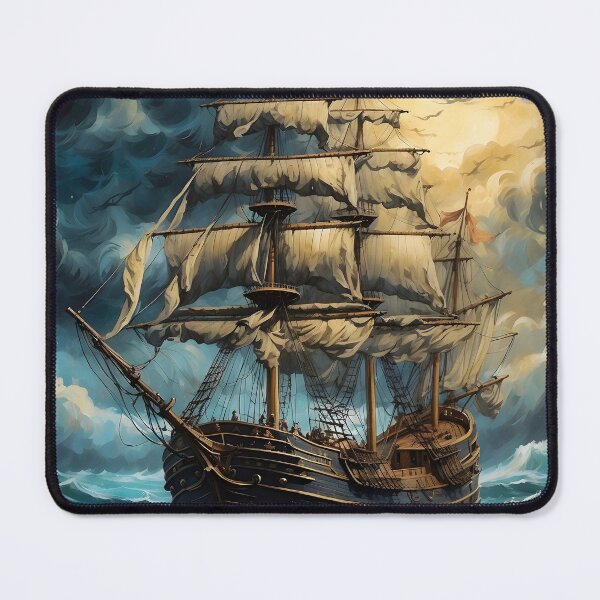 Item preview, Spanish Galleon Painting designed and sold by sassav8.