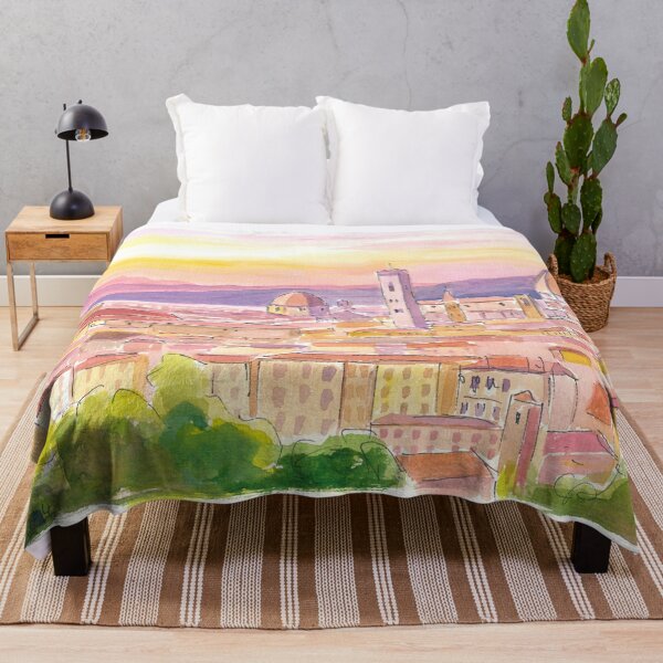 Item preview, Florence Italy Warm Sunlight in Tuscany designed and sold by artshop77.