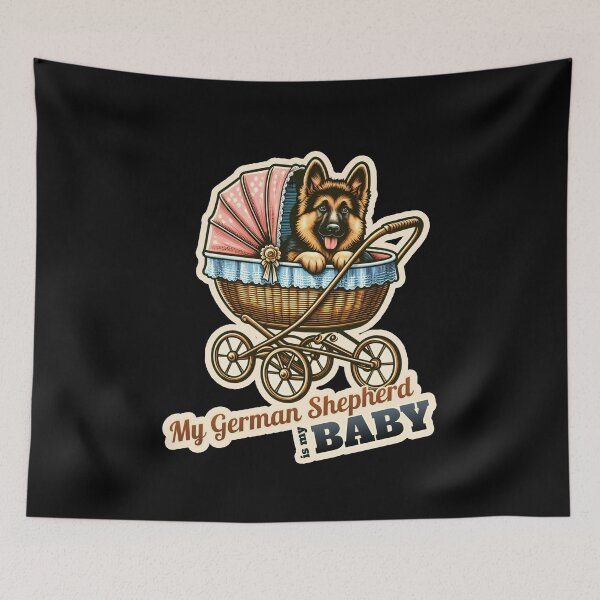 Item preview, German Shepherd Baby designed and sold by ThisDress.