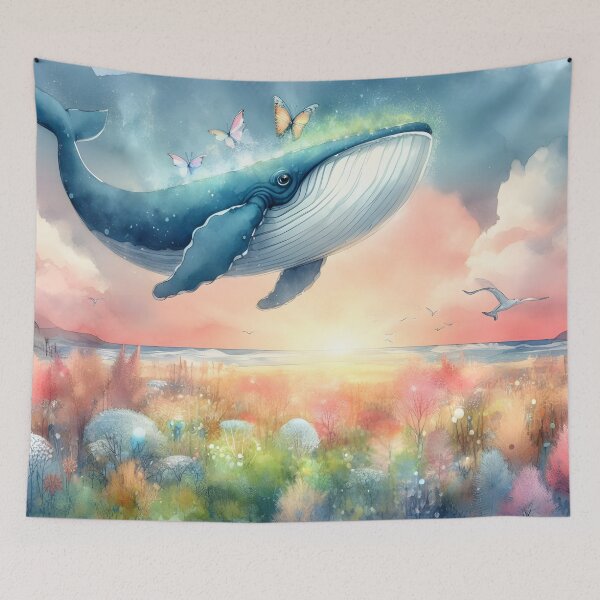 Item preview, Flying whale designed and sold by RubisLeaf.