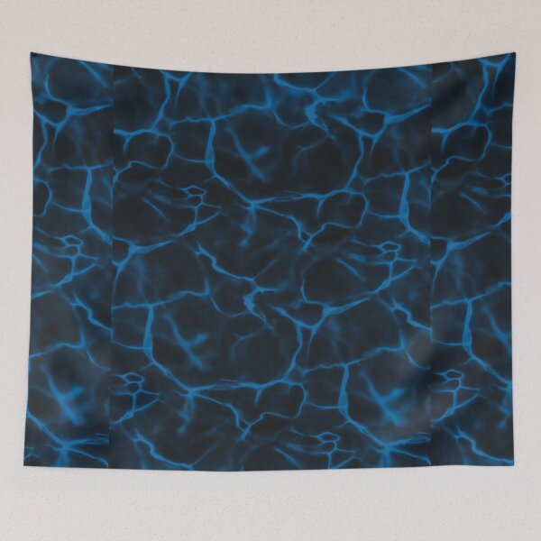 Item preview, The ocean is with you-Texture-Pattern-Blue-Black designed and sold by DesignAnother.
