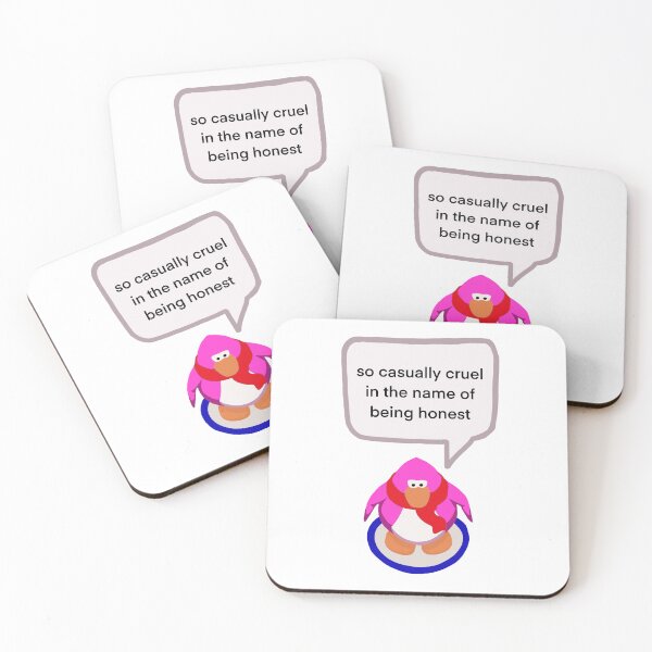 Item preview, RED Penguin (Pink) designed and sold by Meghan McNamee.
