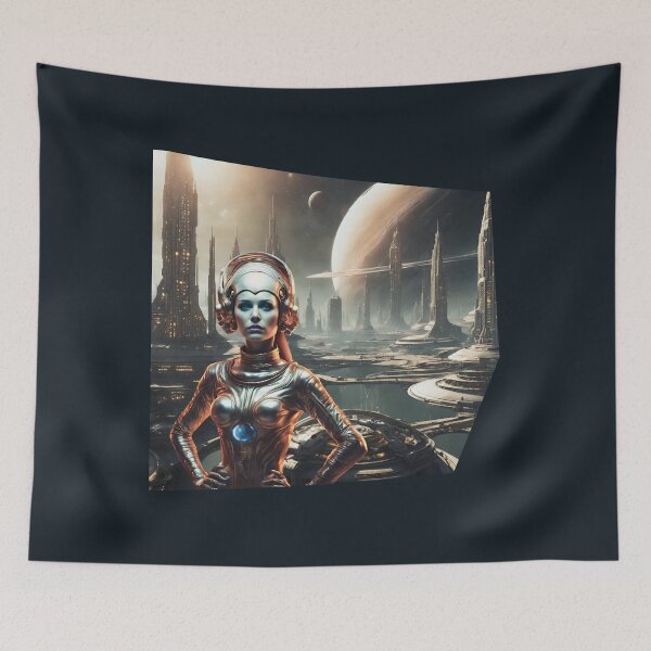Item preview, Space woman from Jupiter designed and sold by InnerGrow.