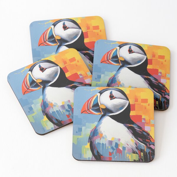 Item preview, Puffin block colours designed and sold by Crosan.