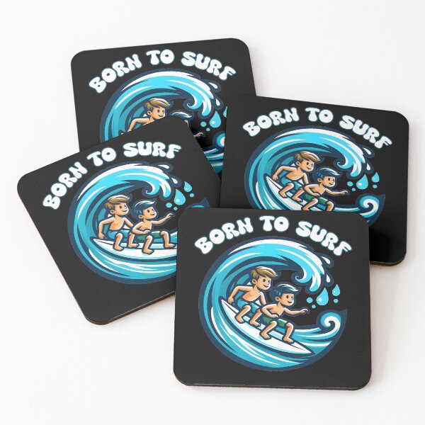 Item preview, Boys Born To Surf designed and sold by Aurorapod.