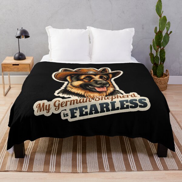 Item preview, German Shepherd Cowboy designed and sold by ThisDress.