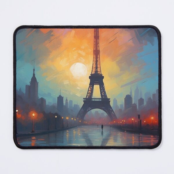 Item preview, Eifell Tower in Paris Digital Painting designed and sold by sassav8.