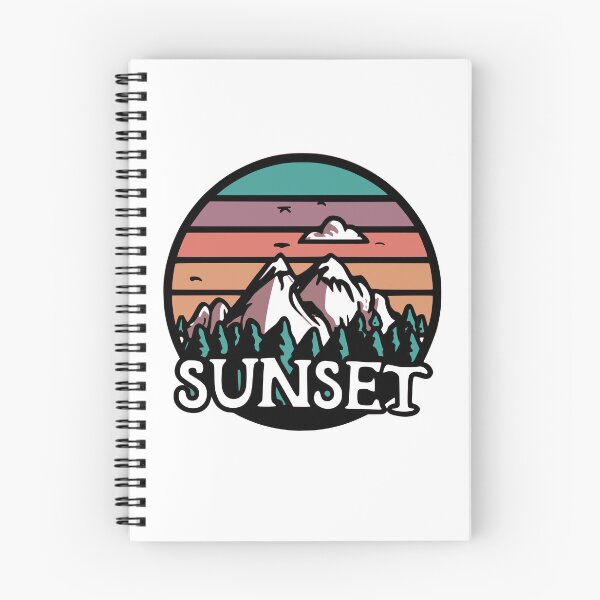 Item preview, Sunset mountains designed and sold by Flohz.