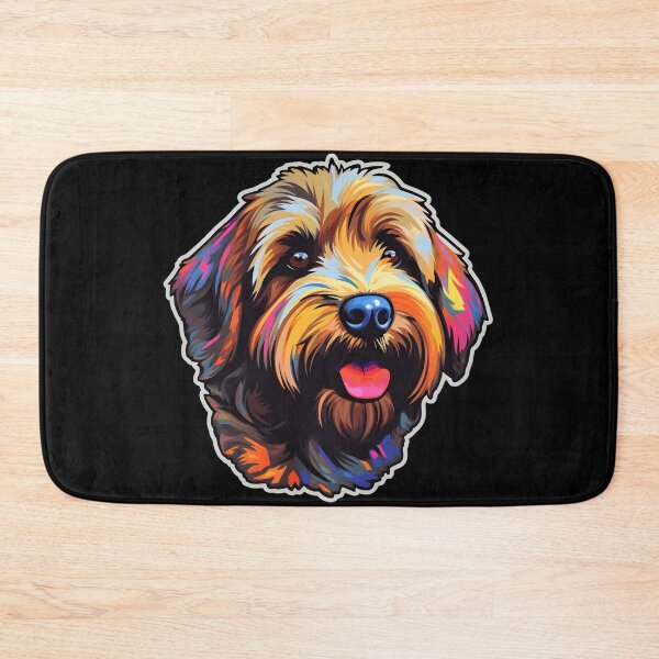 Item preview, Soft-coated Wheaten Terrier in WPAP style designed and sold by CUTEDOGGIEZ.