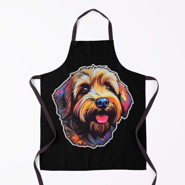 Item preview, Soft-coated Wheaten Terrier in WPAP style designed and sold by CUTEDOGGIEZ.