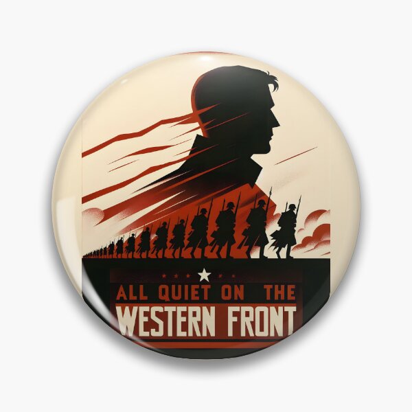 Item preview, All Quiet on the Western Front Vintage Communist Poster designed and sold by Sovietmovies.